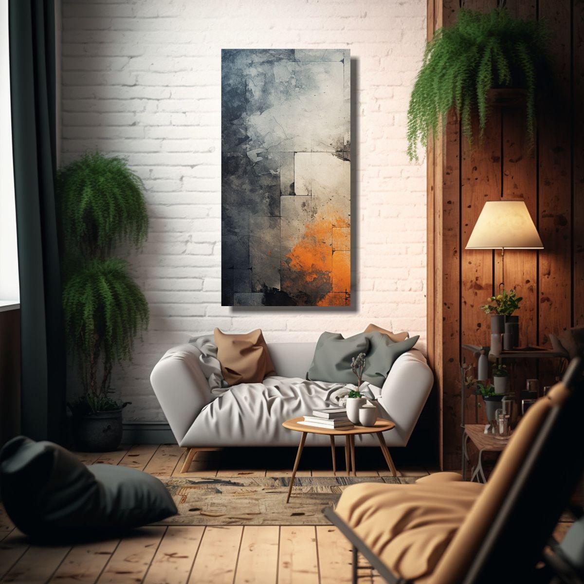Fondo De Textura De Piedra Con Pintura De Tinta 80x160cm-2