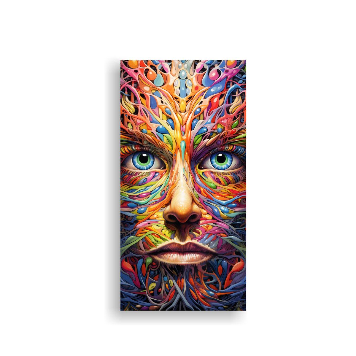 Pinturas Abstractas Con Espectaculares 20x40cm-0