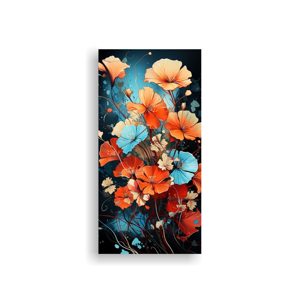 Cuadros De Decoración Con Hermosos Colores Rojo 70x140 Cm-0