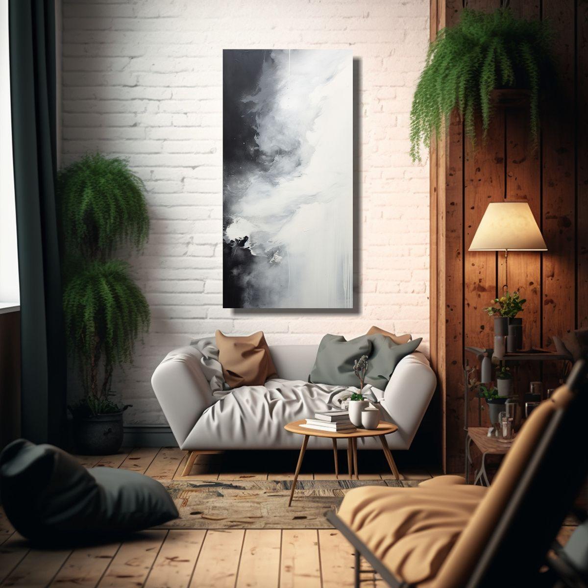Arte Pared Dibujo Cocina Clima Cambio 60x120cm-2