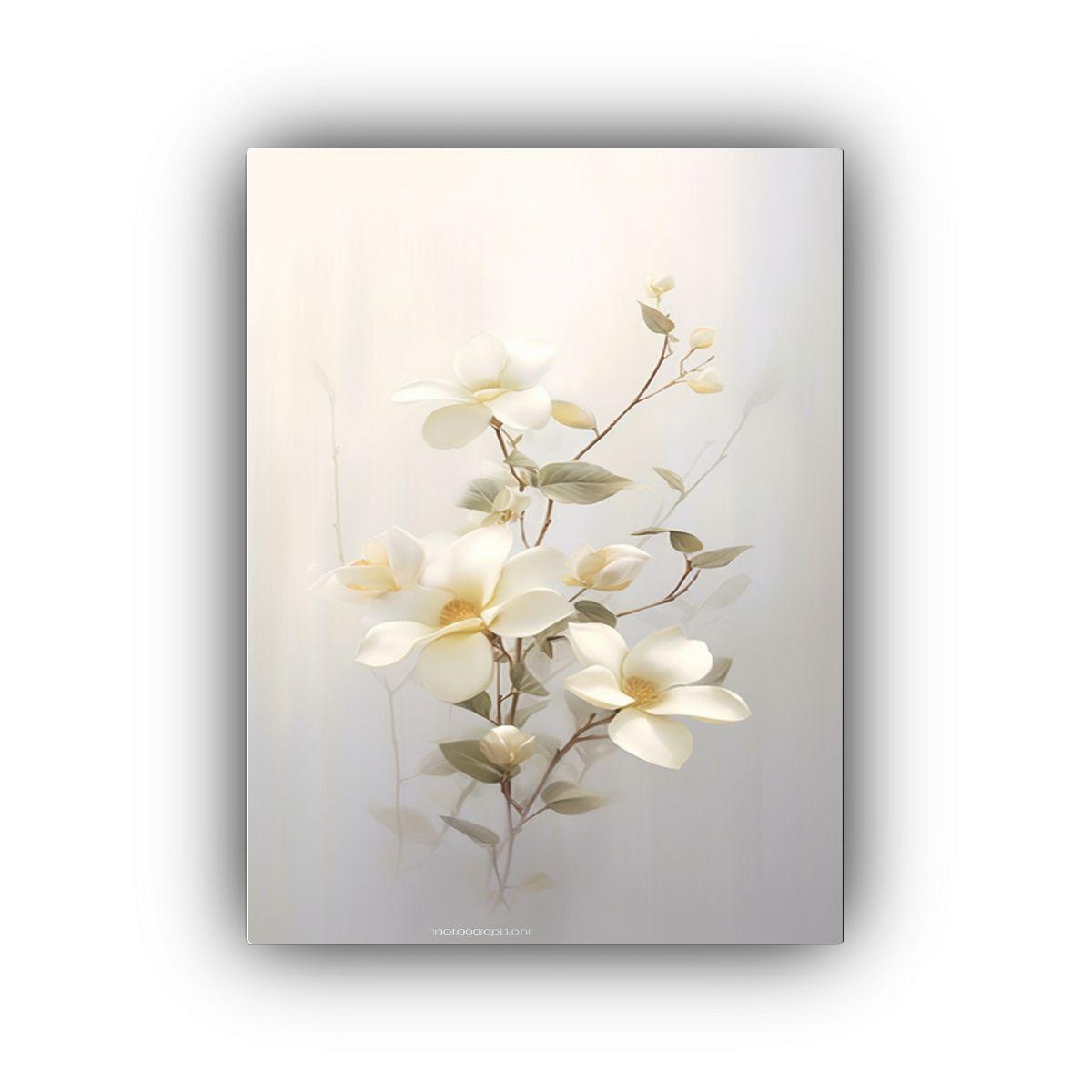 Lienzo Decorativo Jardín Urbano Estilo Planos 50x75 Cm-0