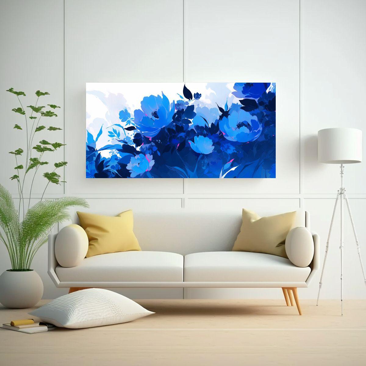 Pintura Decorativa Estilo Neonoir En Colores 160x80 Cm-2