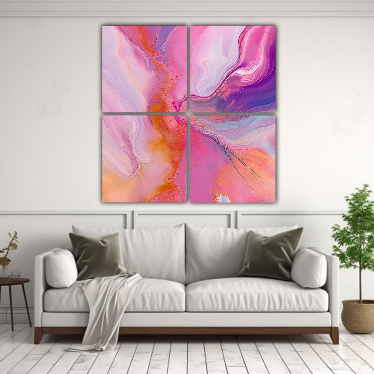 Cuadro De Pared Tema Majestuoso Con Detalle 120x120 Cm-2