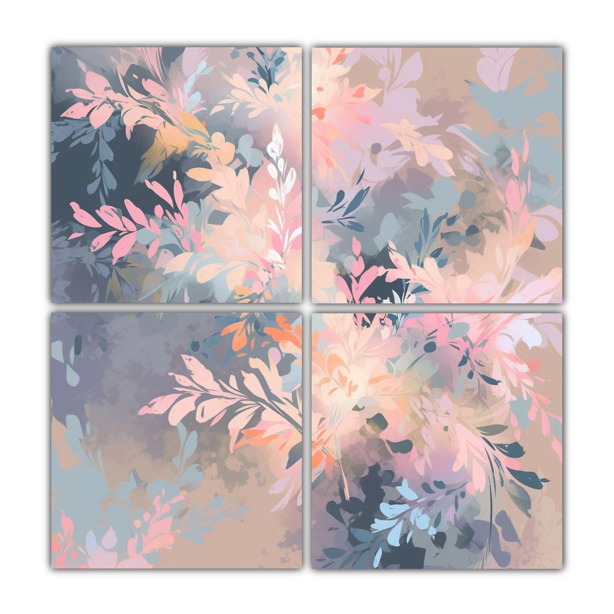 Pinturas Decorativas Estilo Neonoir Con Escena De 160x160 Cm-0