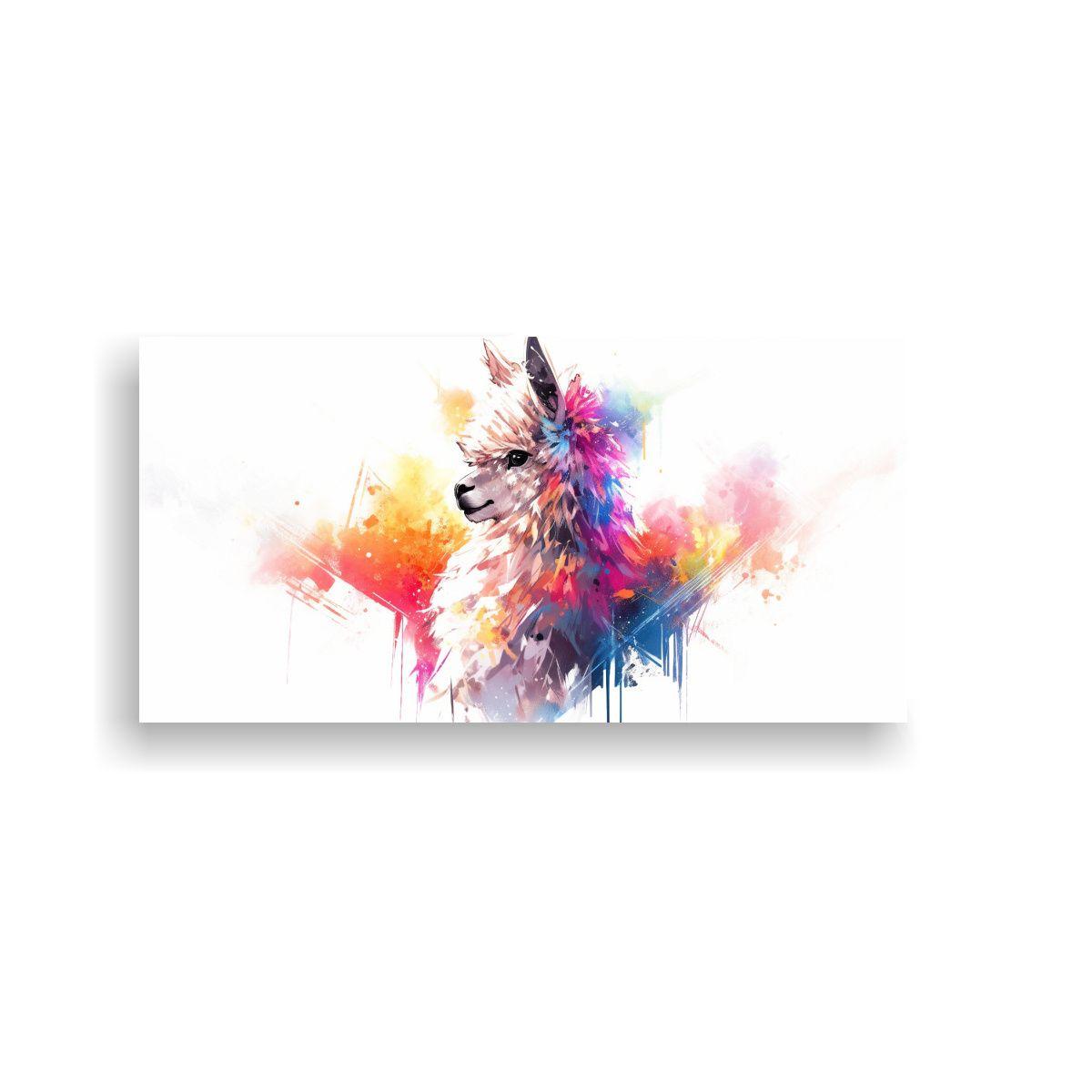 Pinturas Decorativas Estilo Neo Pop En Colores 100x50cm-0