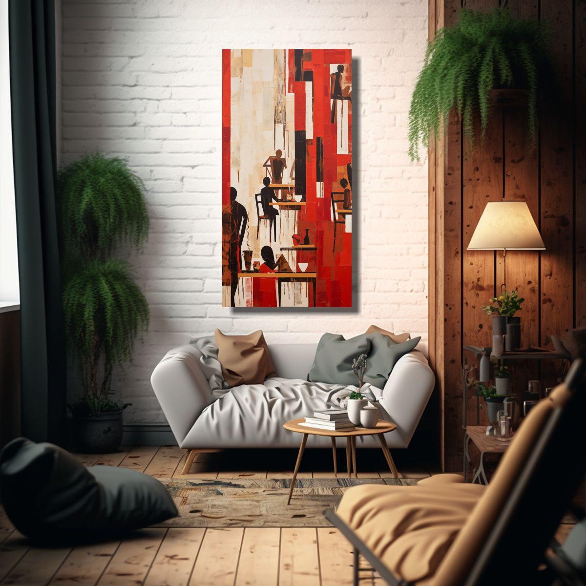 Lienzo De Tela Inspiración Enigmática 60x120 Cm-2