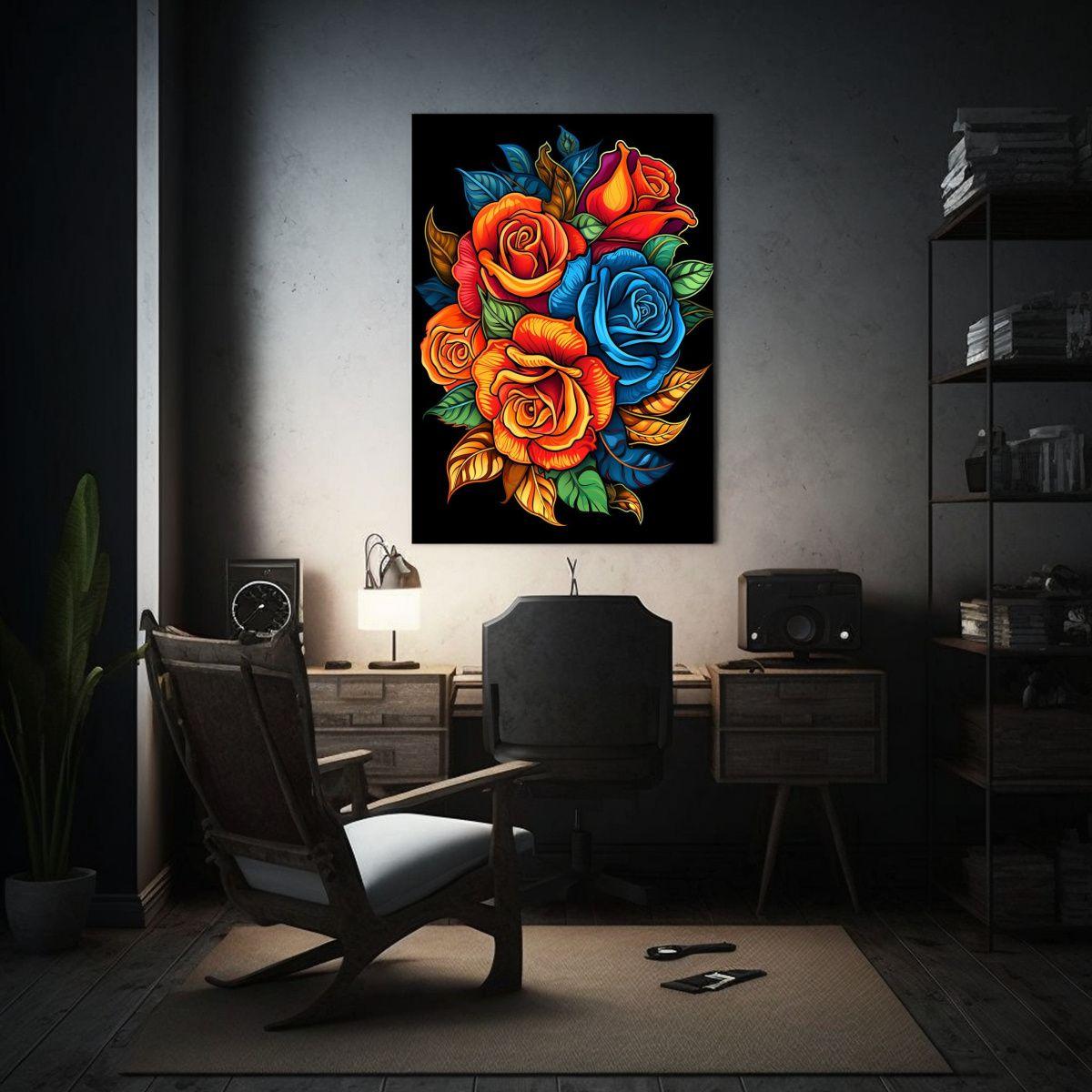 Pinturas Decorativas De Canva Tonos Estéticos 20x30cm-2