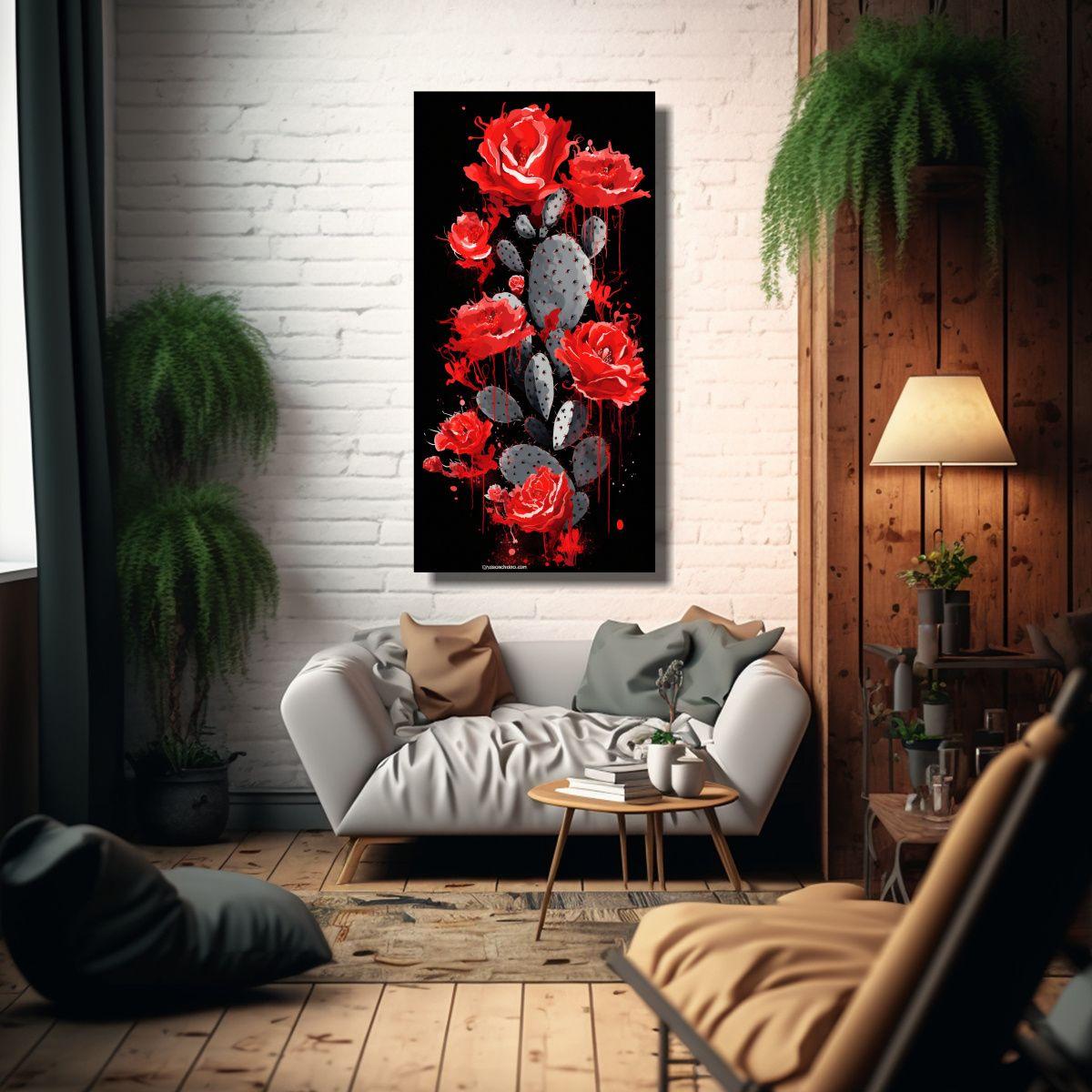 Pinturas De Decoración De Concepto De Arte Fino 30x60cm-2