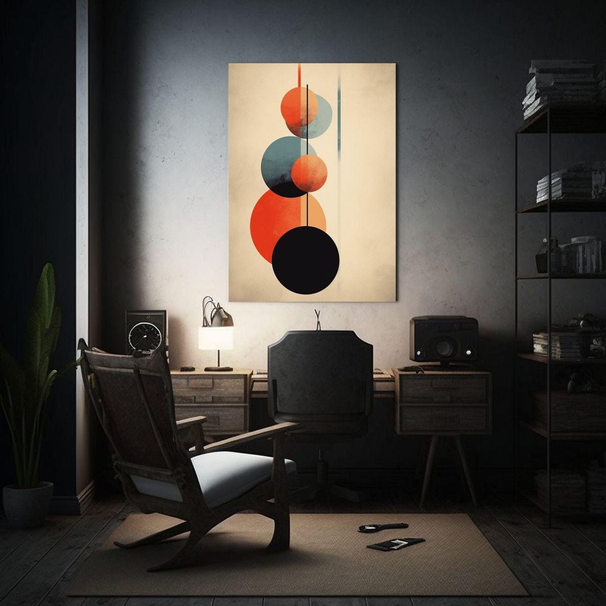 Arte Composición Culturar: Lienzo Abstracto 30x45cm-2