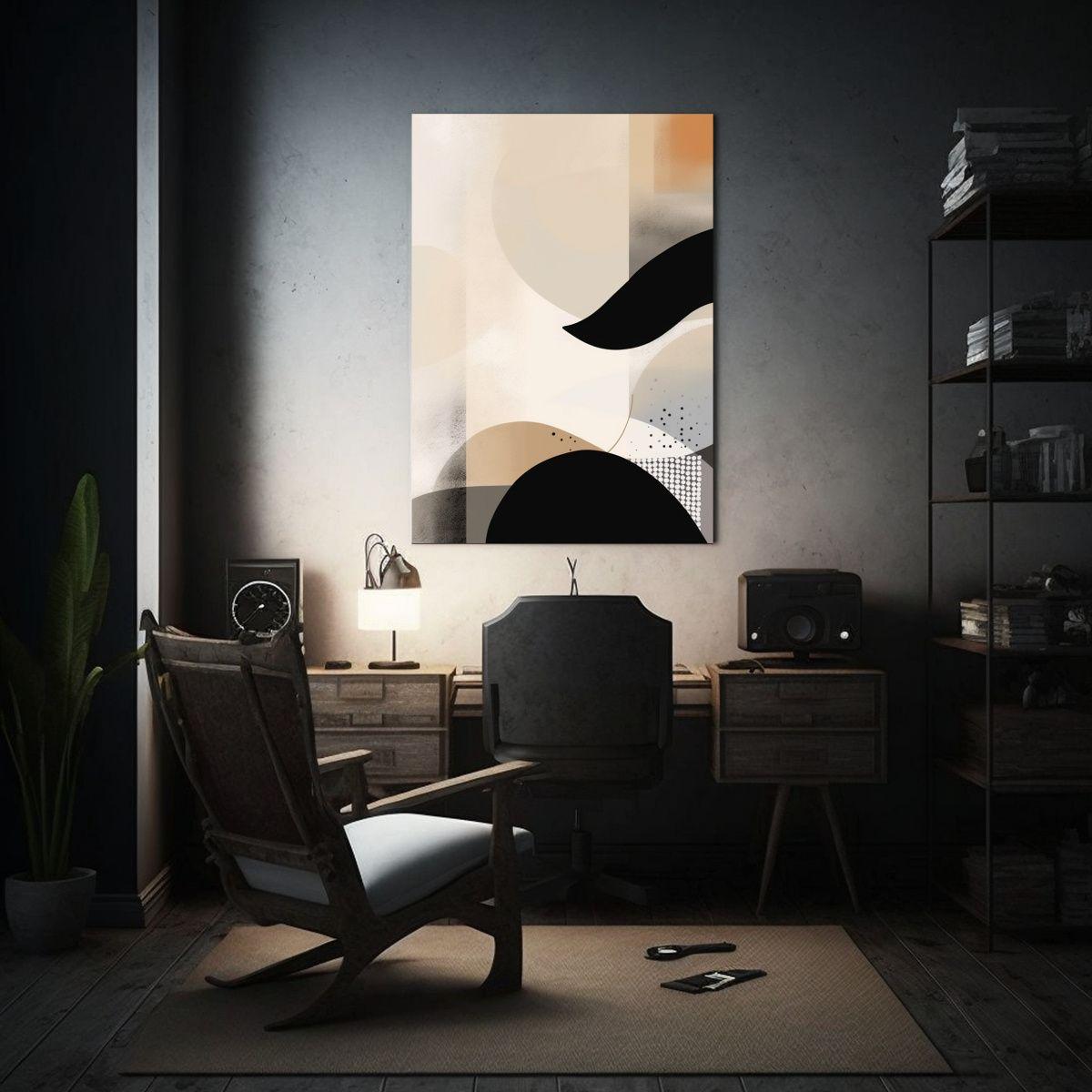 Colección única De Lienzos Modernos Abstractos 40x50cm-2