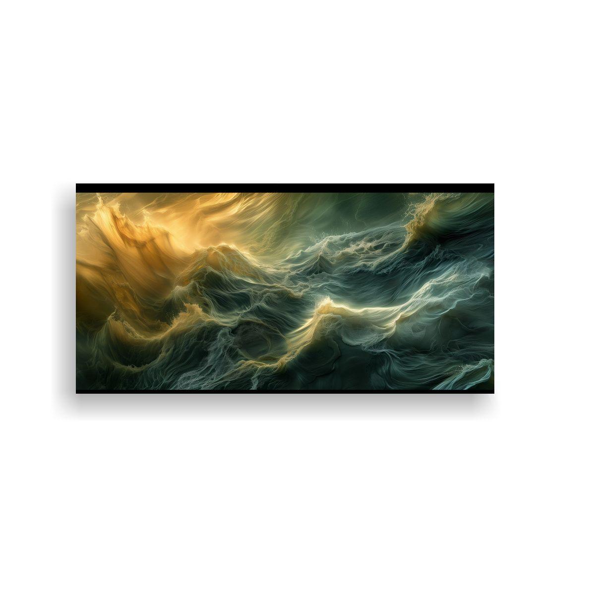 Cuadro Venta: Vista Aérea 45 Grados Río 80x40cm-0