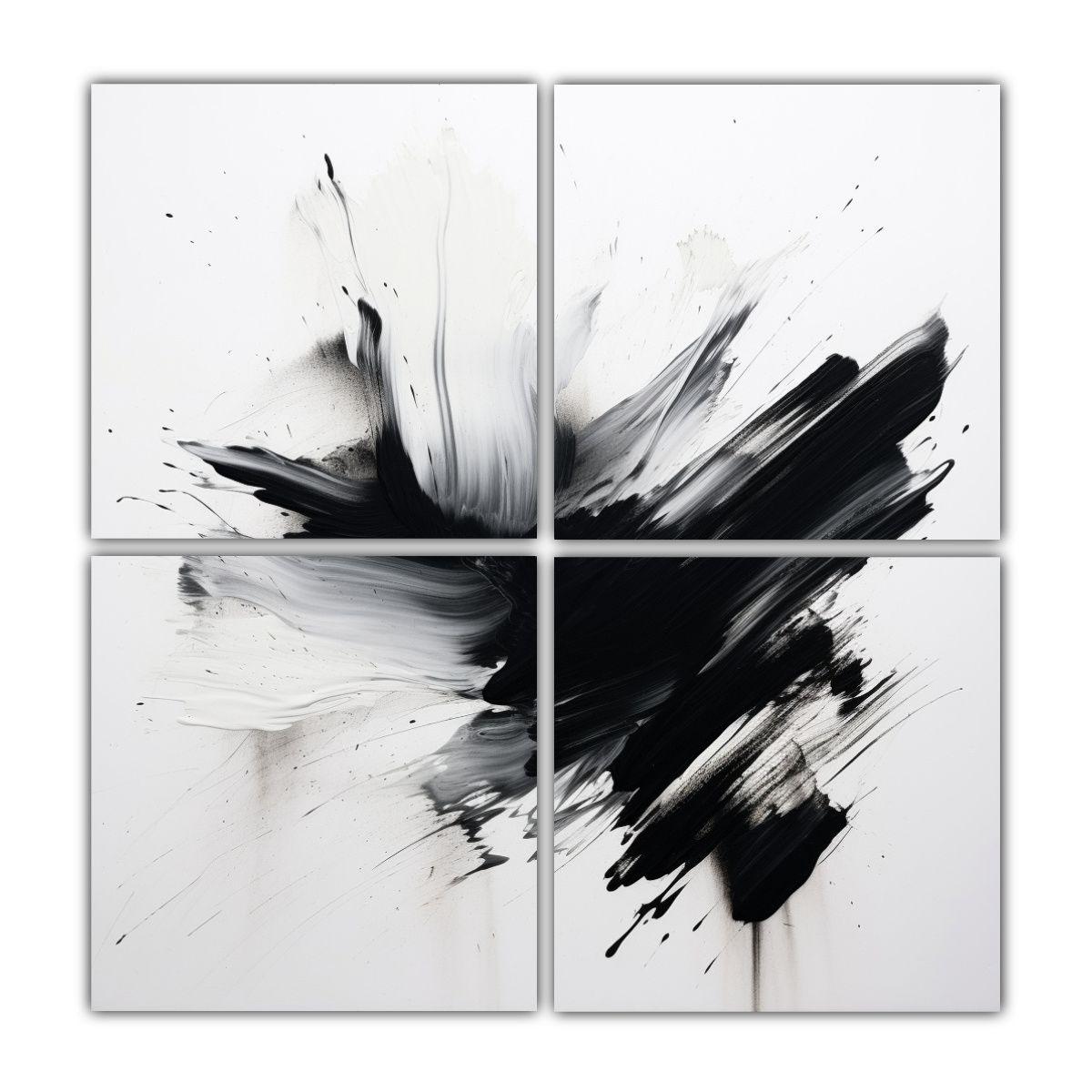 Pinturas Decorativas En Blanco Estilo Christopher 40x40 Cm-0