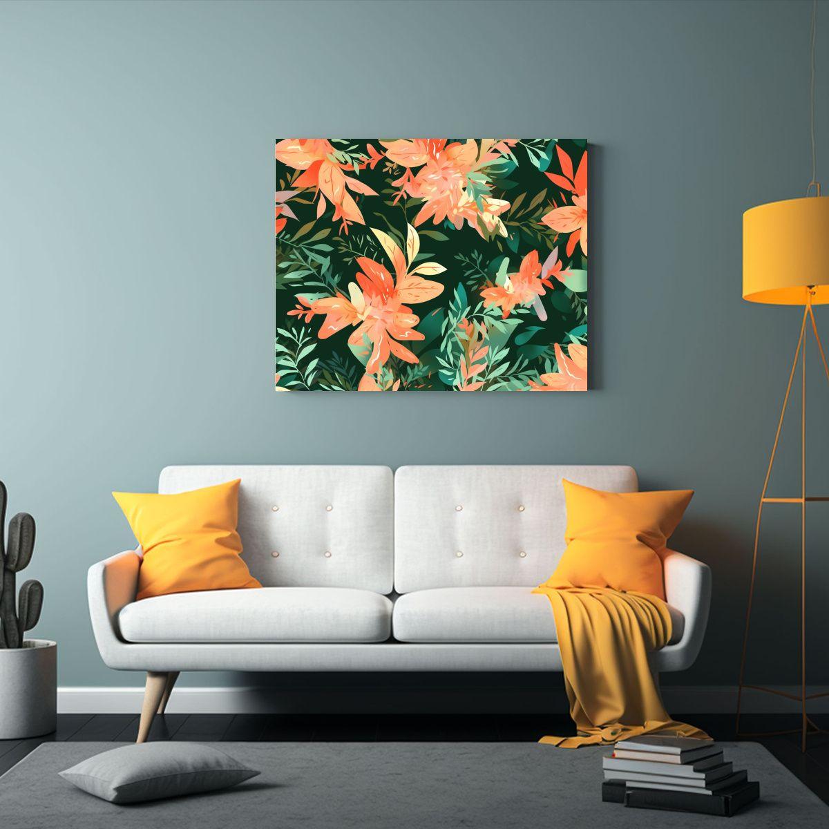 Cuadros Decorativos Fotográficos Armonía Verde 60x40 Cm-2