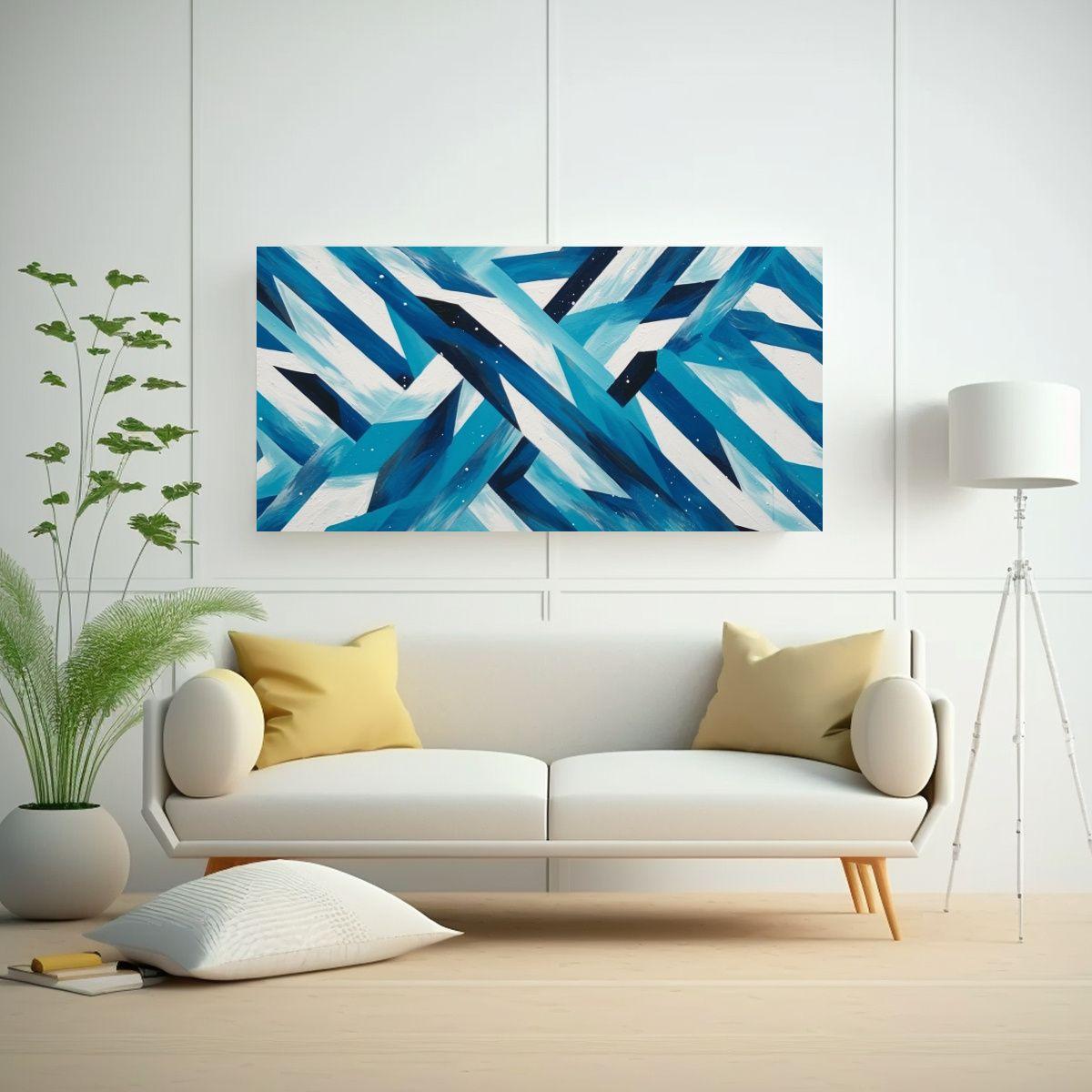 Cuadro En Lienzo De Fotografía De Shetland 140x70cm-2