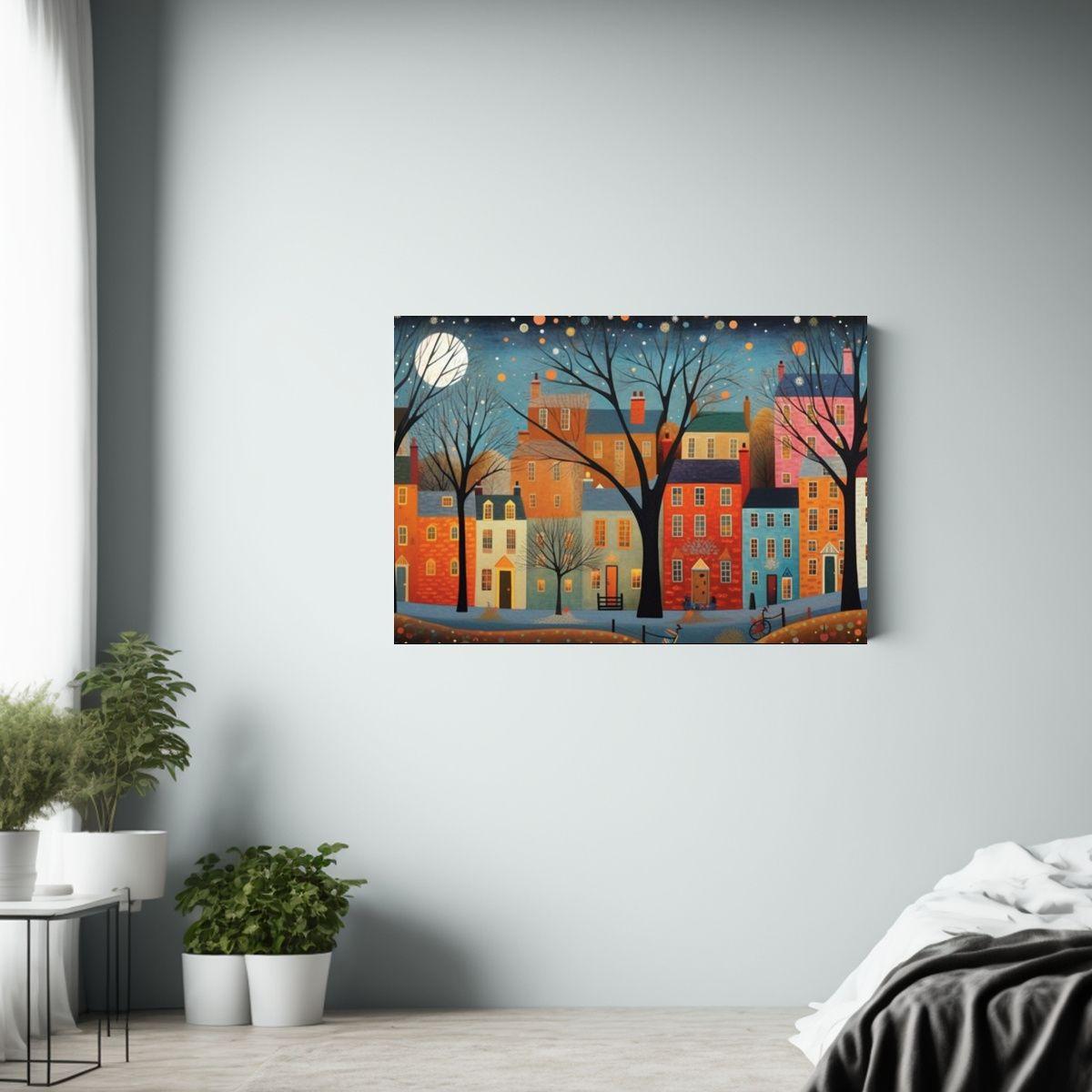 Pinturas Decorativas Whimsical En Tonos Pastel De Alta Calid 45x30cm-2