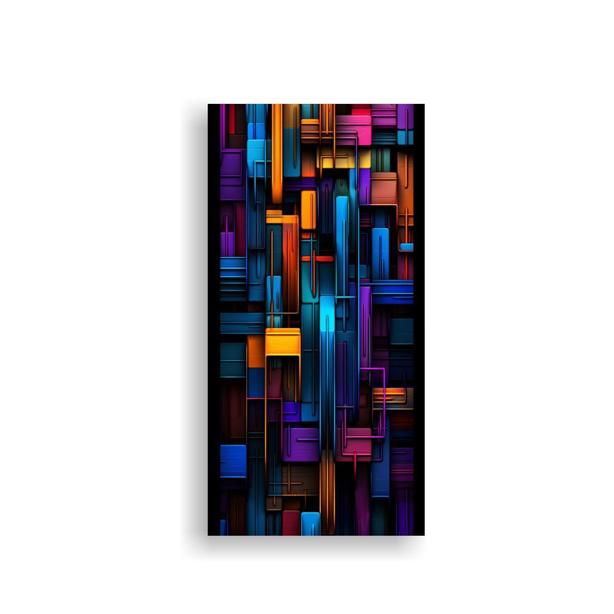 Lienzo De Tela Estilo Galería: Diseños 30x60cm-0
