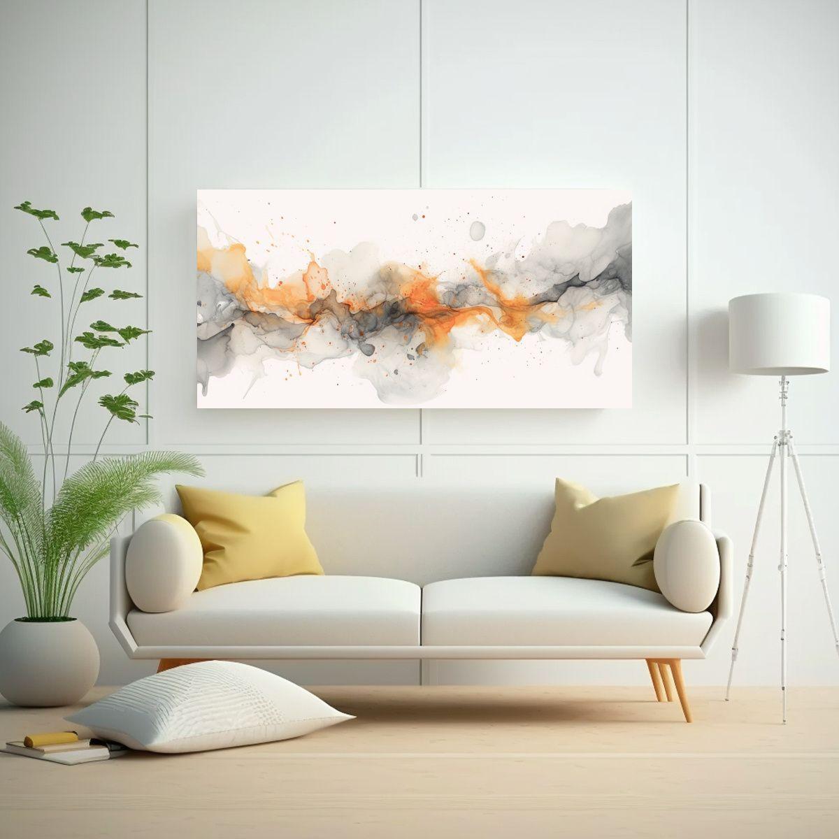 Pinturas Decorativas En Tela Canvas Con Textura 100x50cm-2
