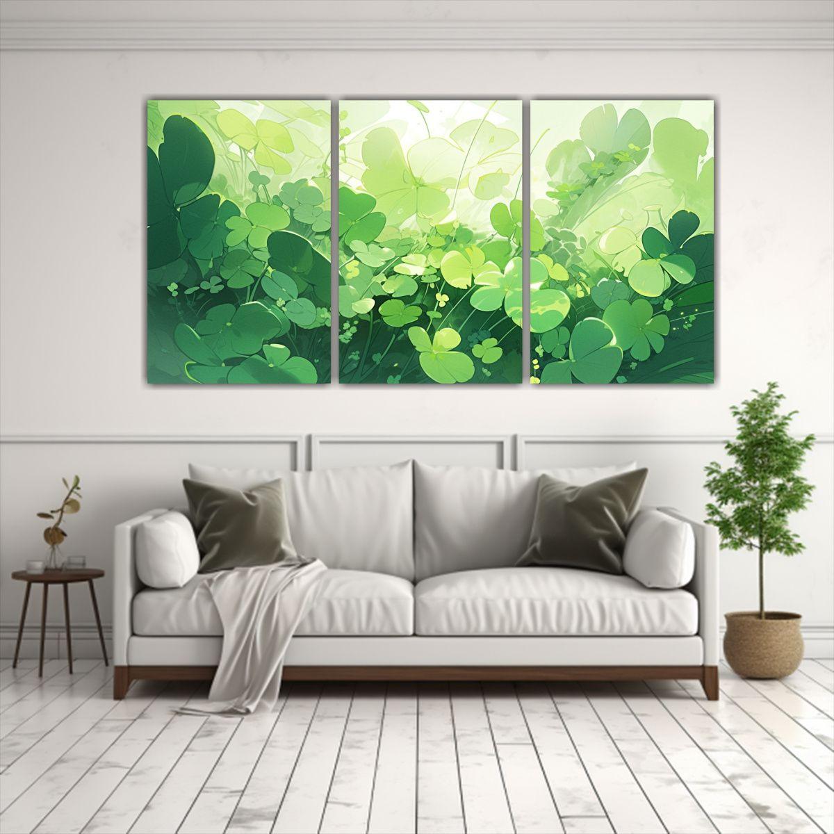 Conjunto 3 Telas Vanguardia Lineales Colores 180x90 Cm-2