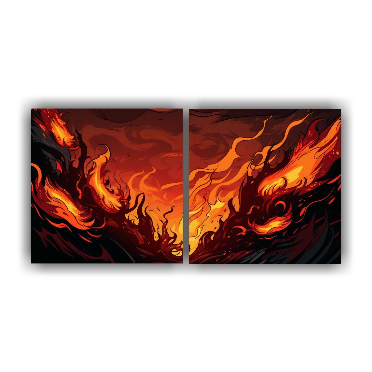 Pinturas Decorativas Alta Calidad: Fusión 160x80 Cm-0