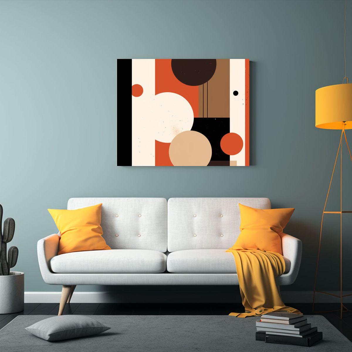 Pinturas Decorativas De Composición Abstracción 120x80cm-2