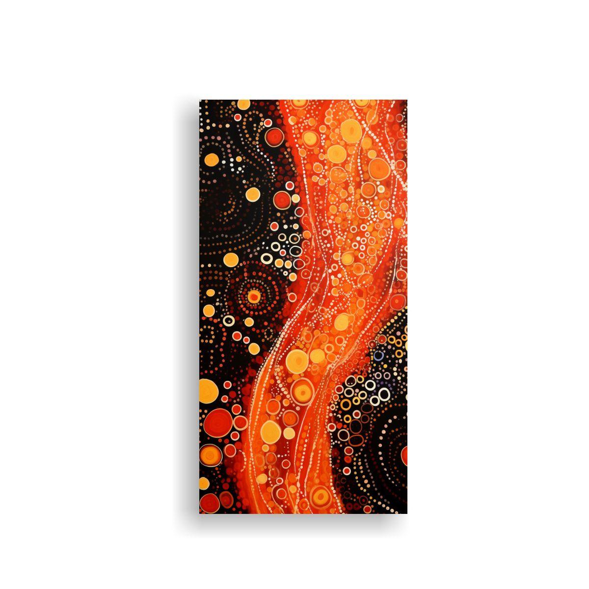 Lienzo De Tela Sublimada Con Interpretación 60x120cm-0