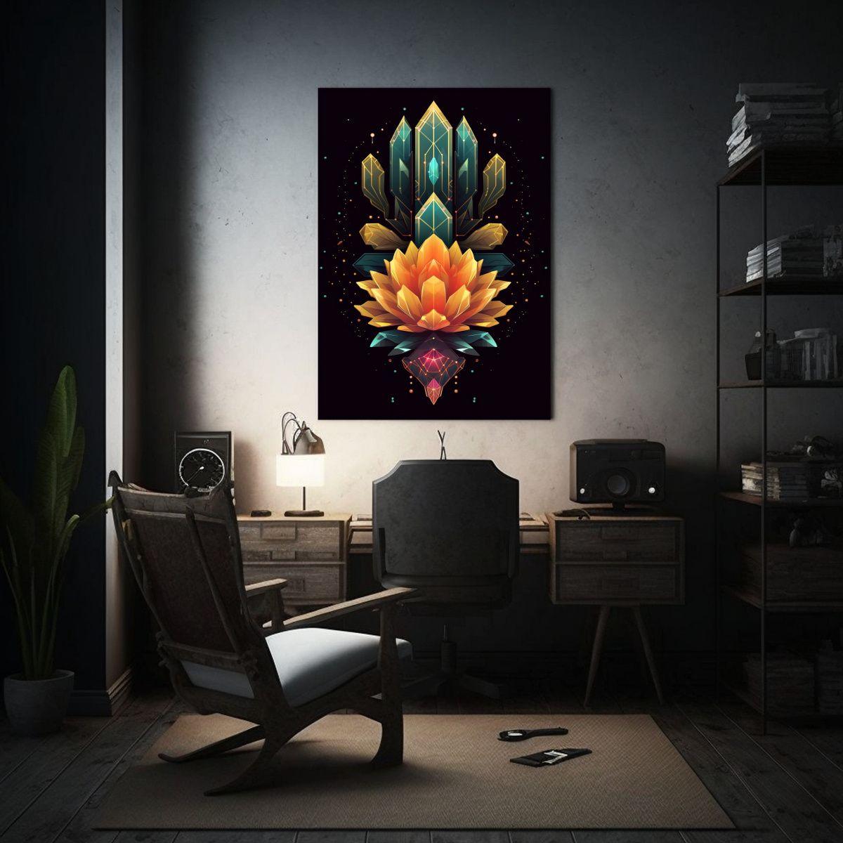 Pinturas Decorativas Cactus Armonía Cromática 20x30cm-2