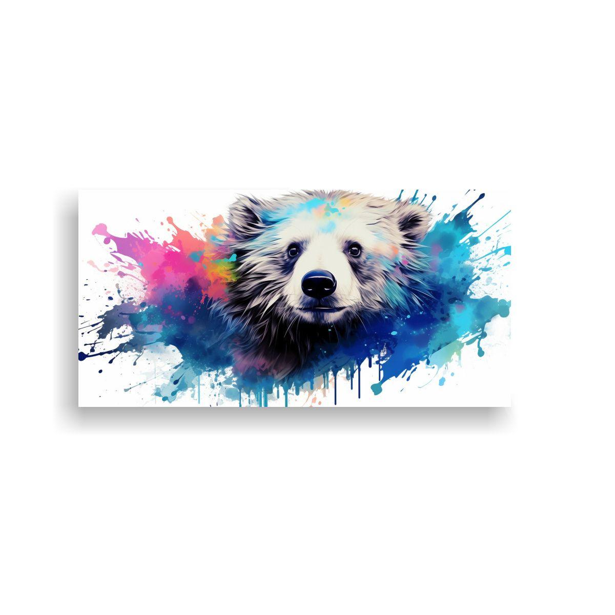 Regalo Impreso De Un Oso Perezoso En Colores 140x70cm-0