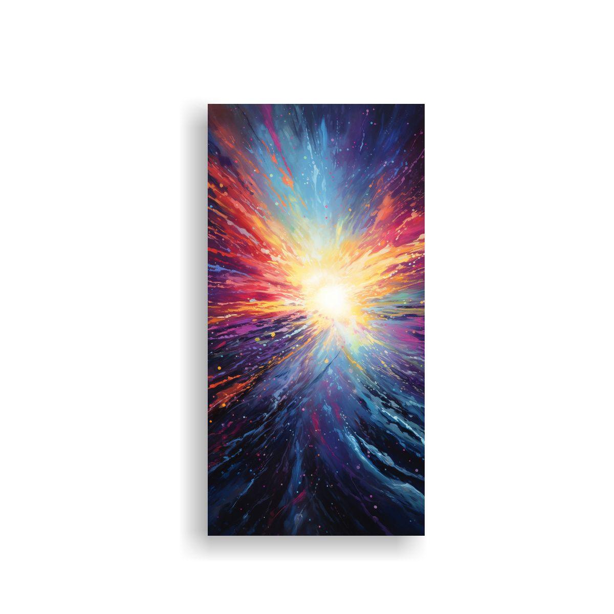 Arte De Pared Hermoso Modernidad La Abstracción 20x40cm-0