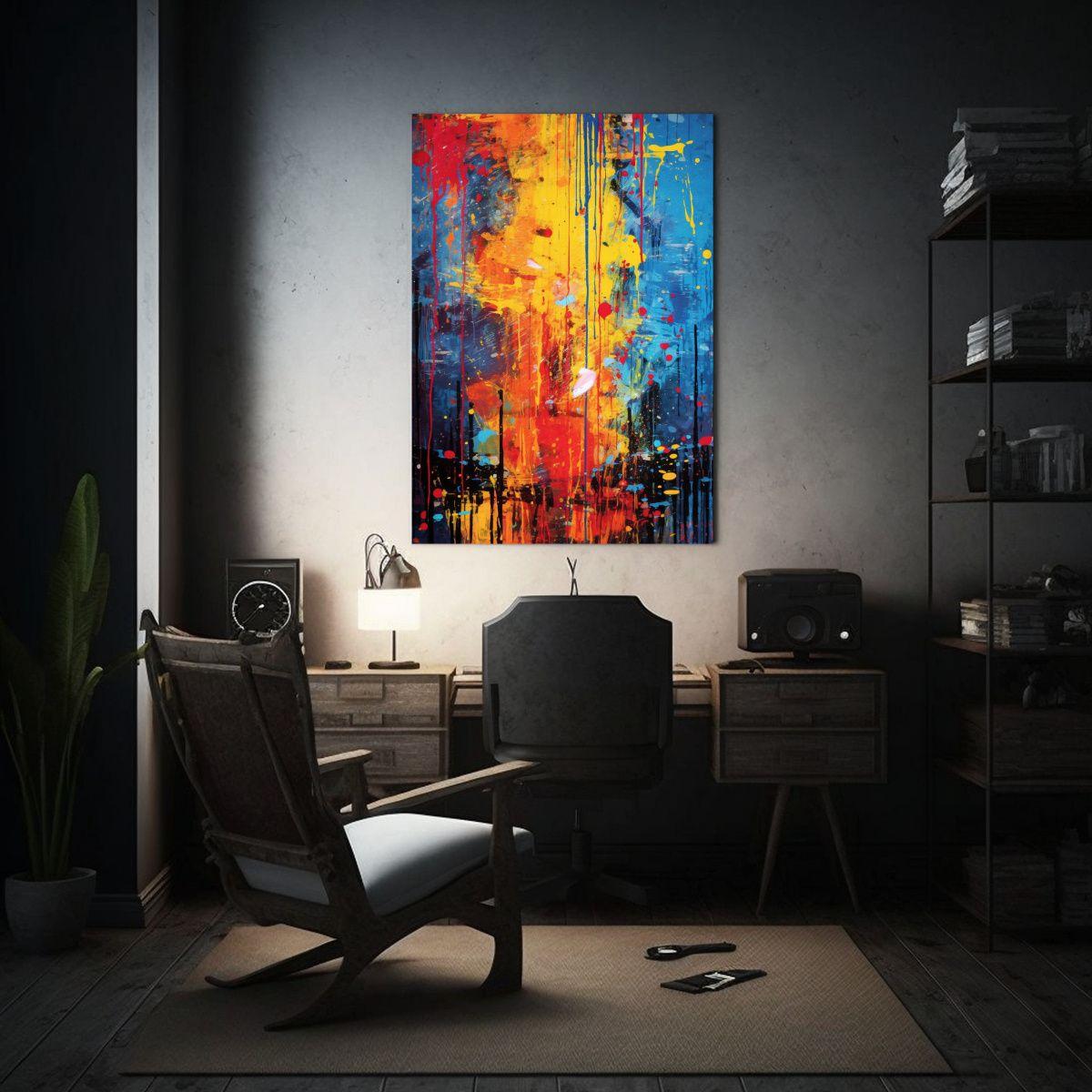 Cuadro Decorativo Arte De Pared Rey Con Espada 20x30cm-2