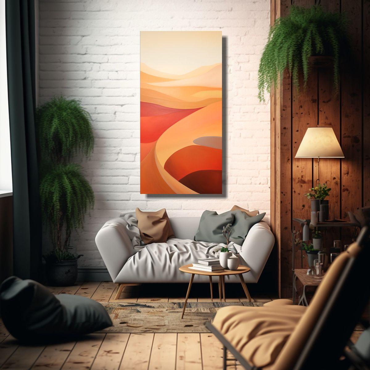 Cuadro Decorativo Naturaleza Viva Representación 50x100cm-2