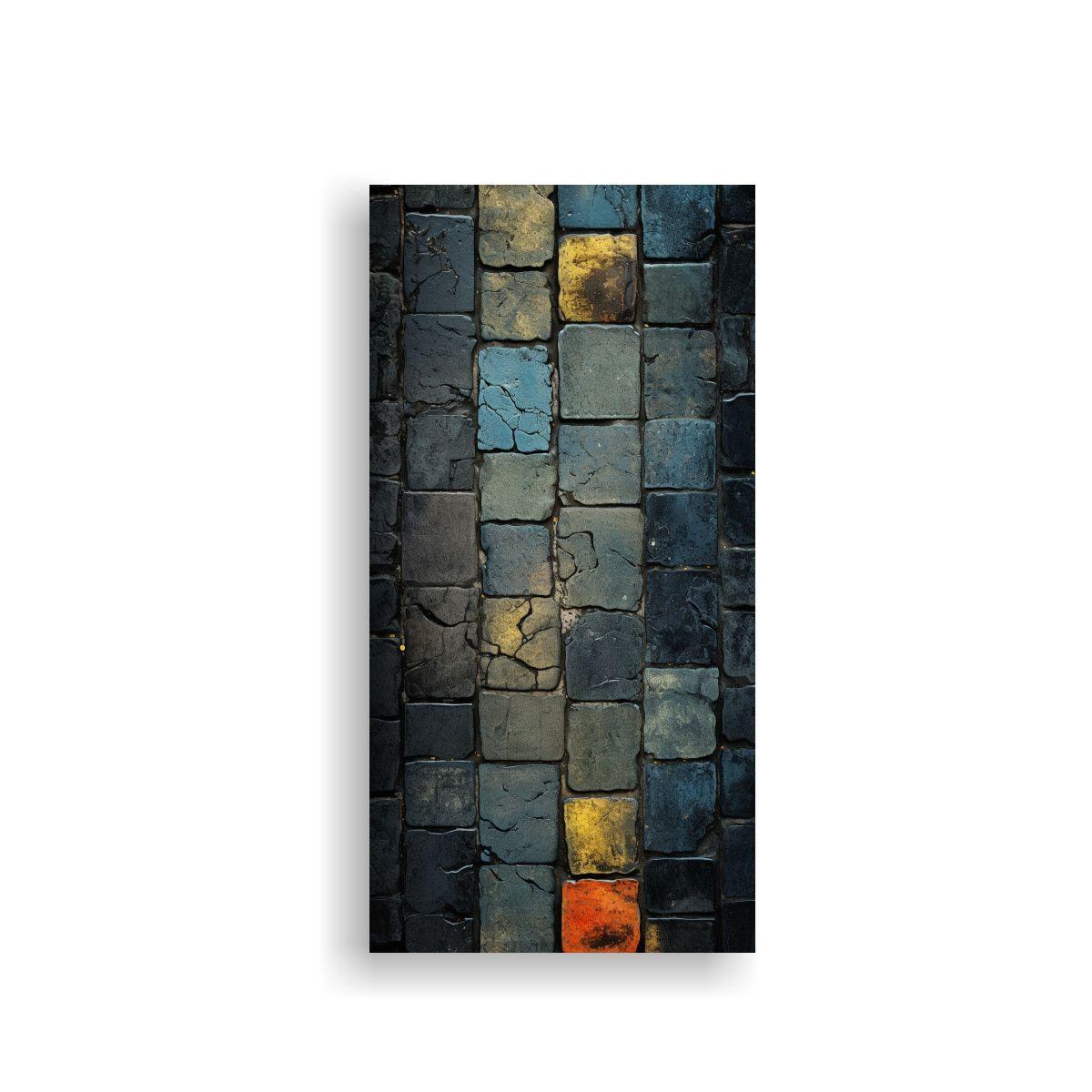 Pintura De Pared Abstracta Exuberante Arte Antiguo 20x40cm-0
