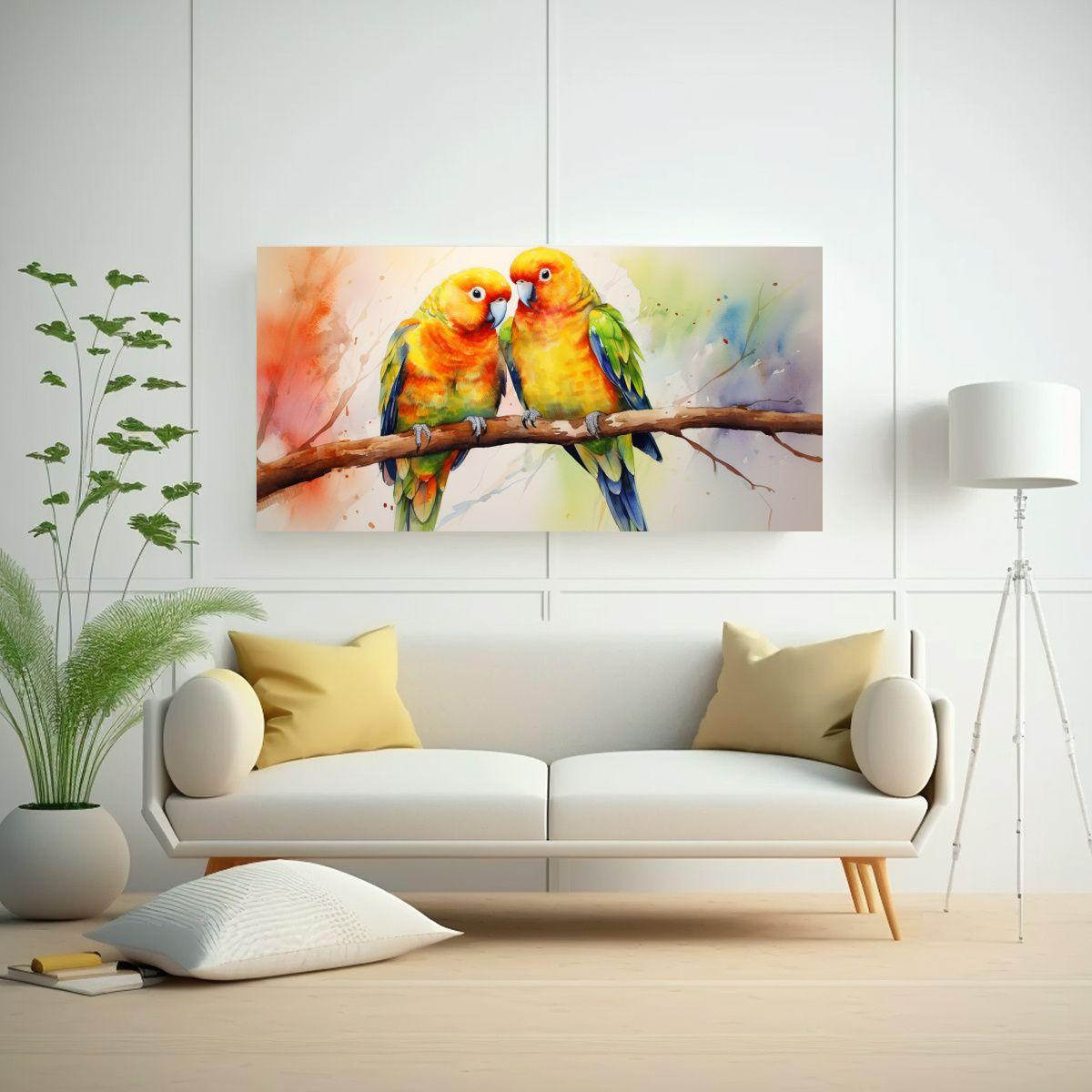 Pintura De Acuarelas Coloridas De Estilo Creativo 40x20cm-2