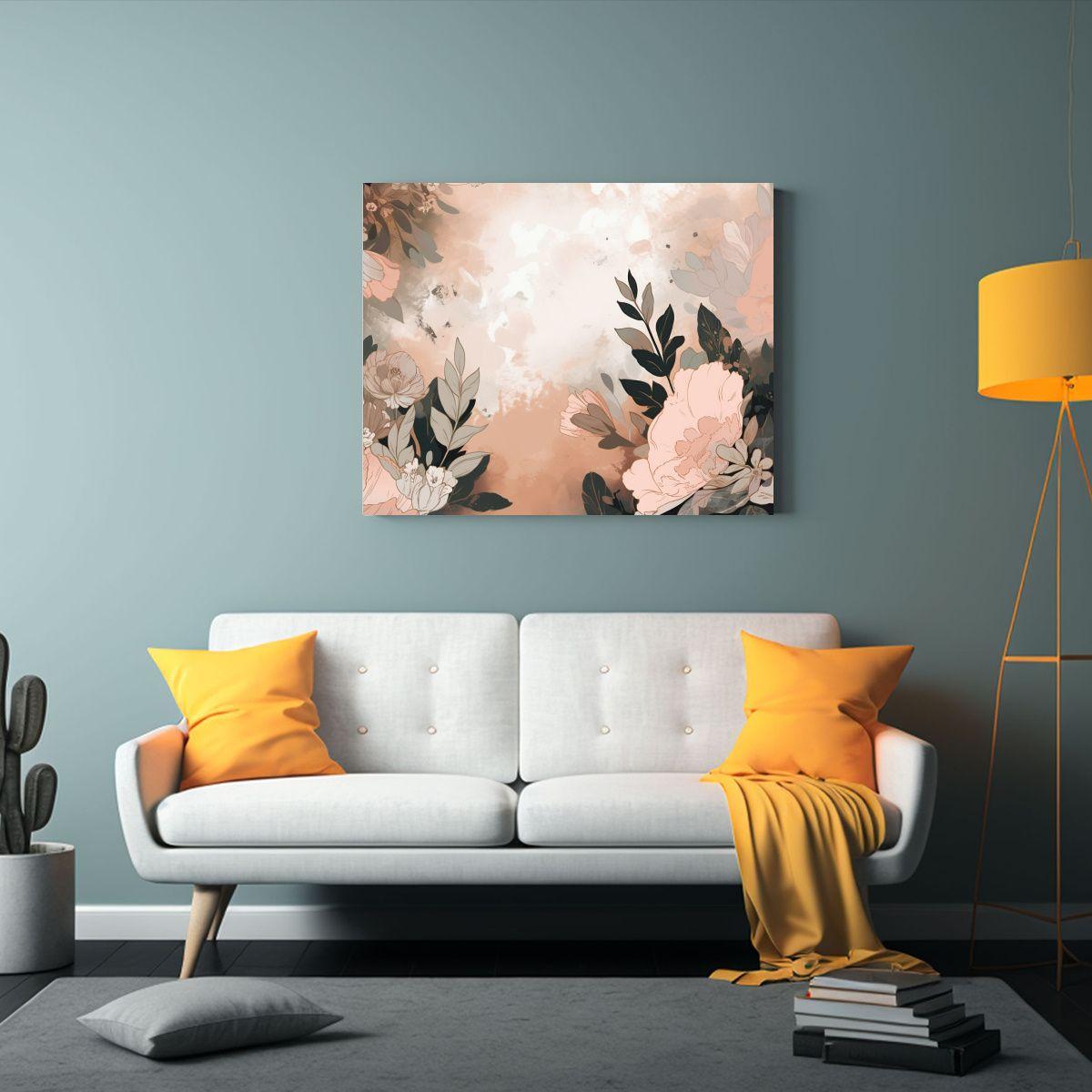 Pinturas Decorativas Estilo Medio, Composición 65x50cm-2