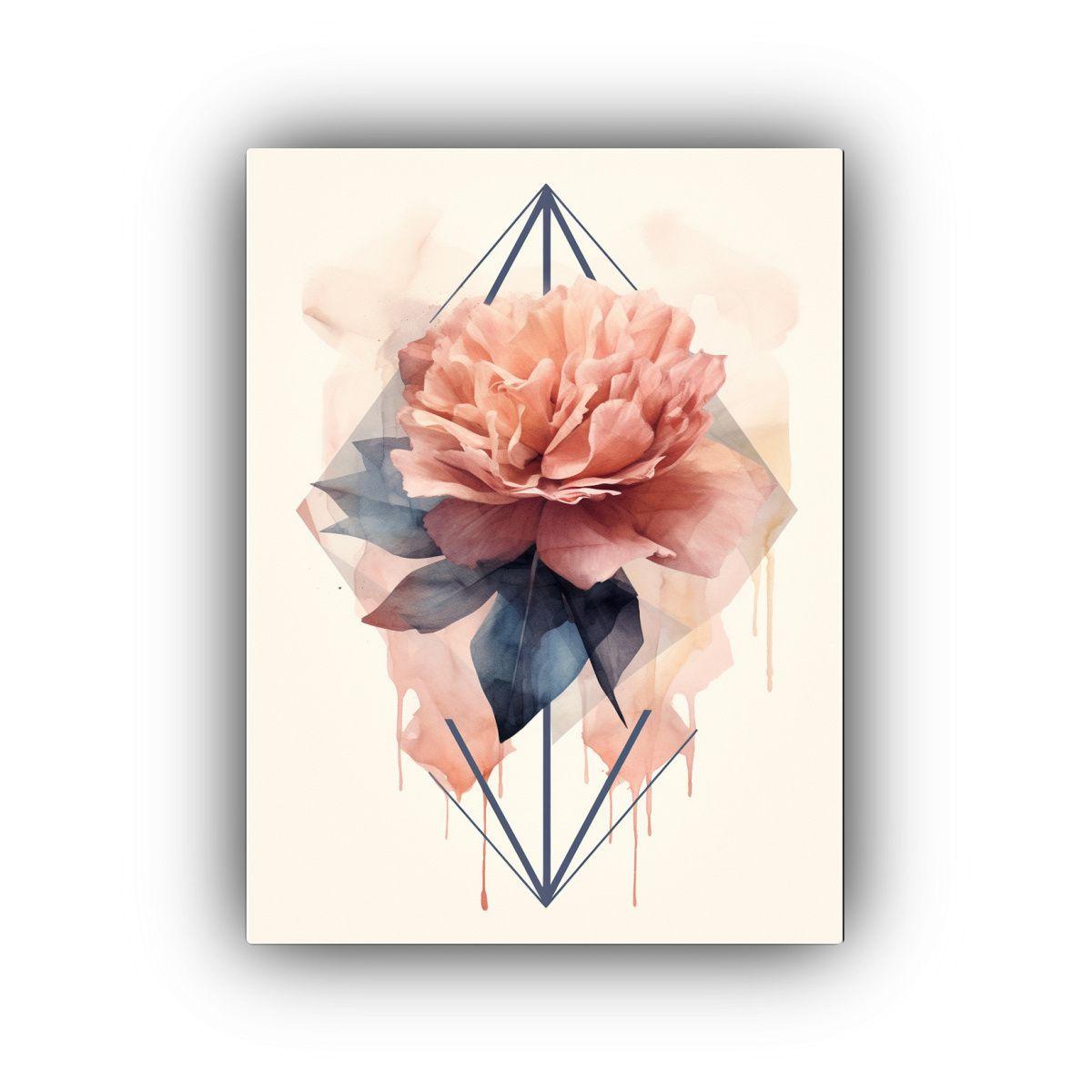 Cuadro Minimalista De Lienzo Con Imagen 30x45cm-0