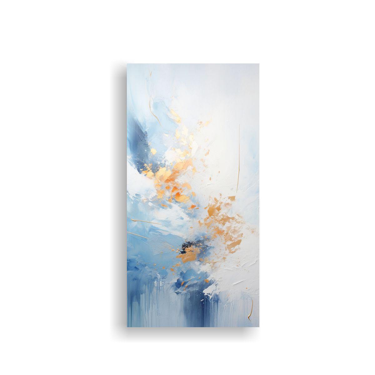Pintura Decorativa Moderna Abstracta Con Fondo 70x140cm-0