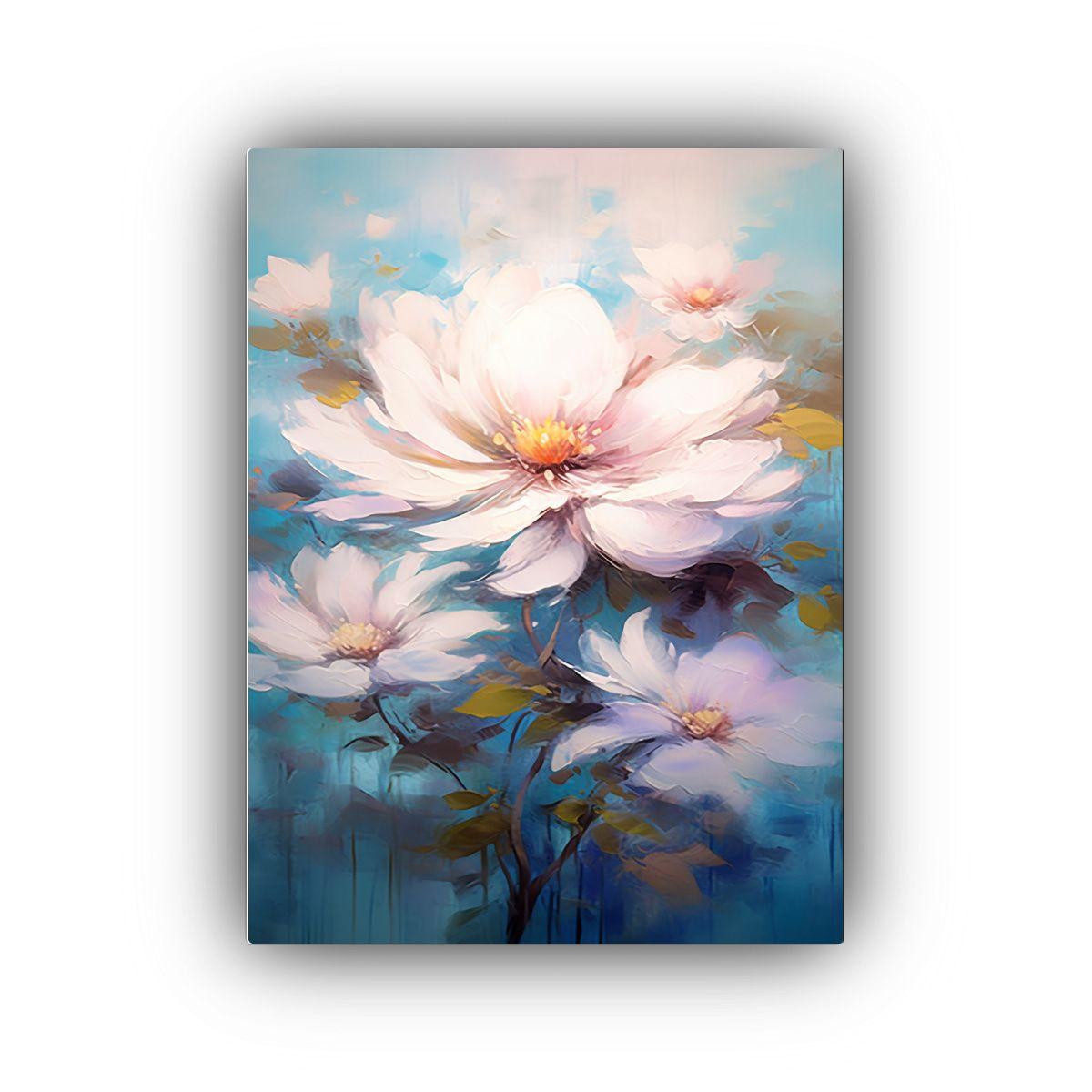 Cuadro Dibujo Reflejo: Hacer Las Flores Más 40x50cm-0