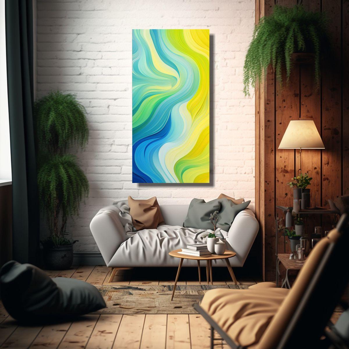 Pinturas Decorativas Con Diseño De Textura Funky 20x40cm-2