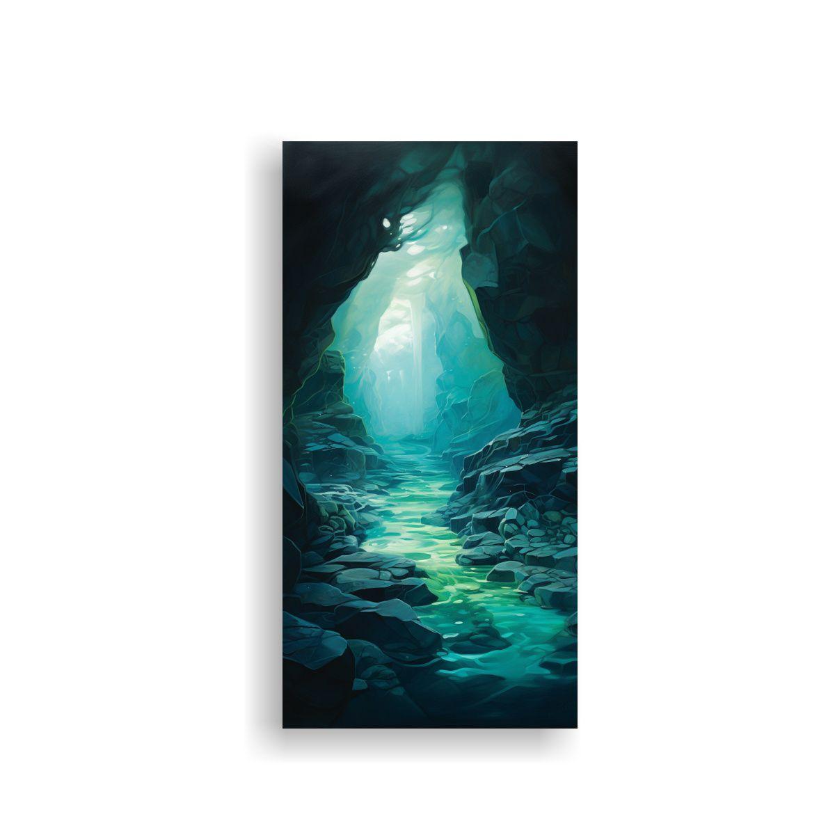 Cuadro Calidos Floral La Belleza Enigmática De 70x140cm-0