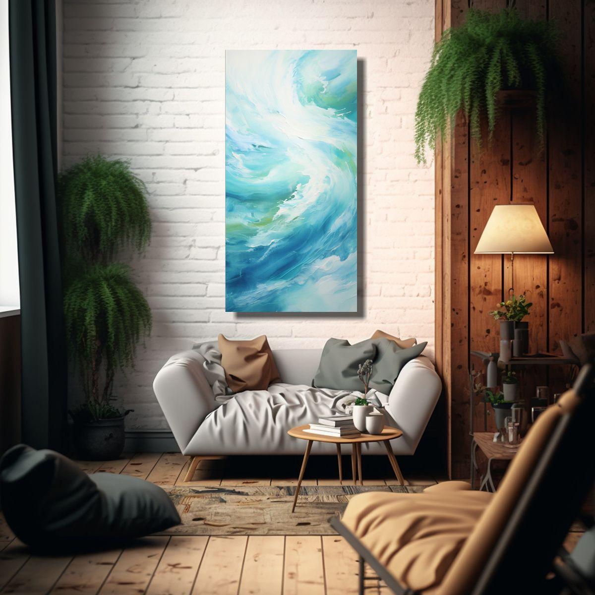 Pinturas Decorativas En Línea De Arte 40x80cm-2