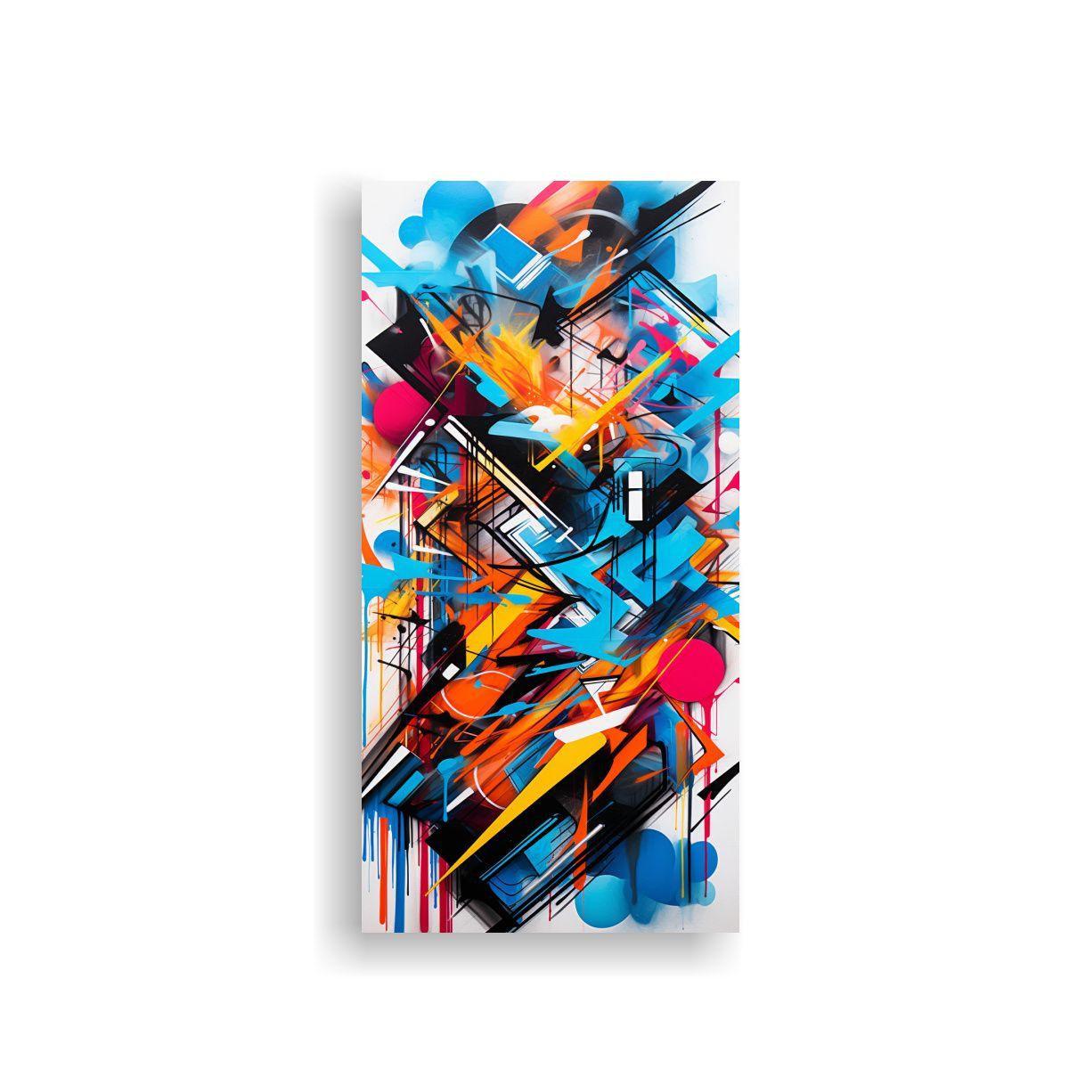 Lienzo Inspiración Clásico Abstracto De Fusión 30x60cm-0