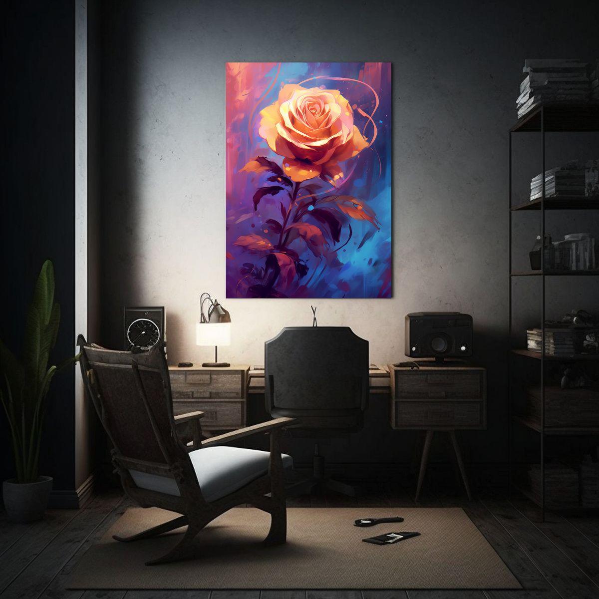 Pintura De Arte De Pared Movimiento Escenario 60x90 Cm-2