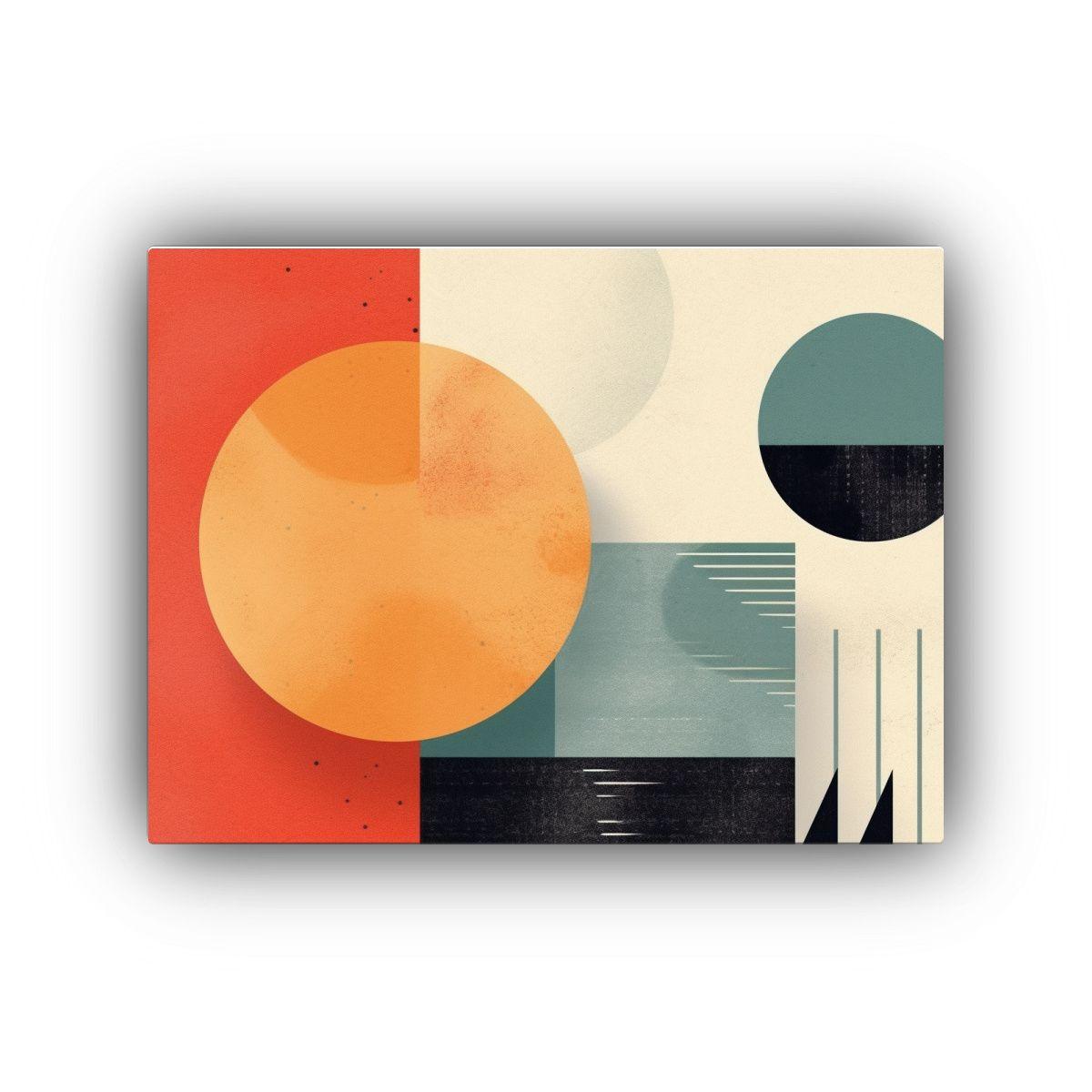 Diseño Minimalista Y Limpio Con Pinturas Decorativas De La  65x50cm-0
