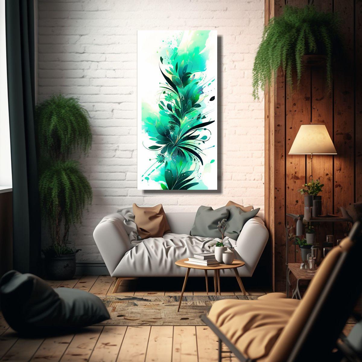 Pinturas Decorativas En Lienzo Arte Tela 70x140cm-2
