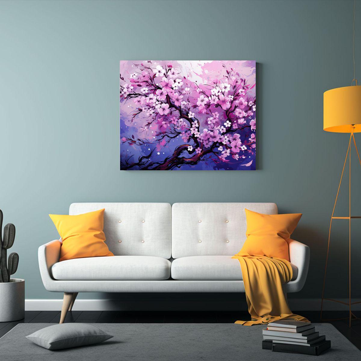 Pinturas Decorativas Vintage: Árbol De Manzana 60x40cm-2