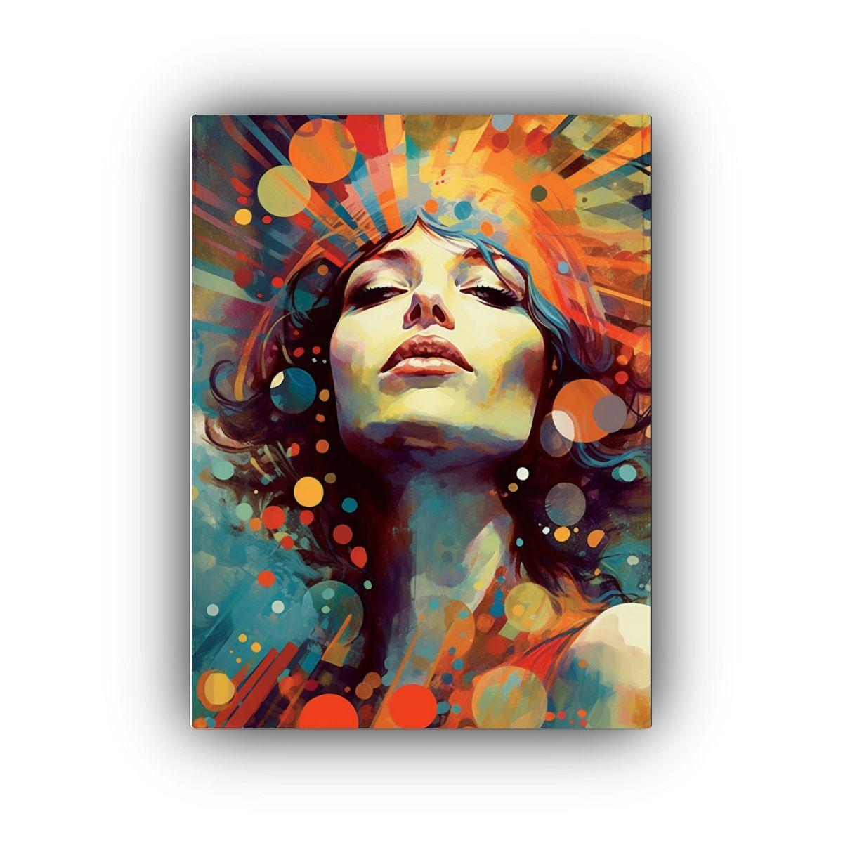 Pinturas Decorativas De Arte Gráfico Alucinante 40x50cm-0