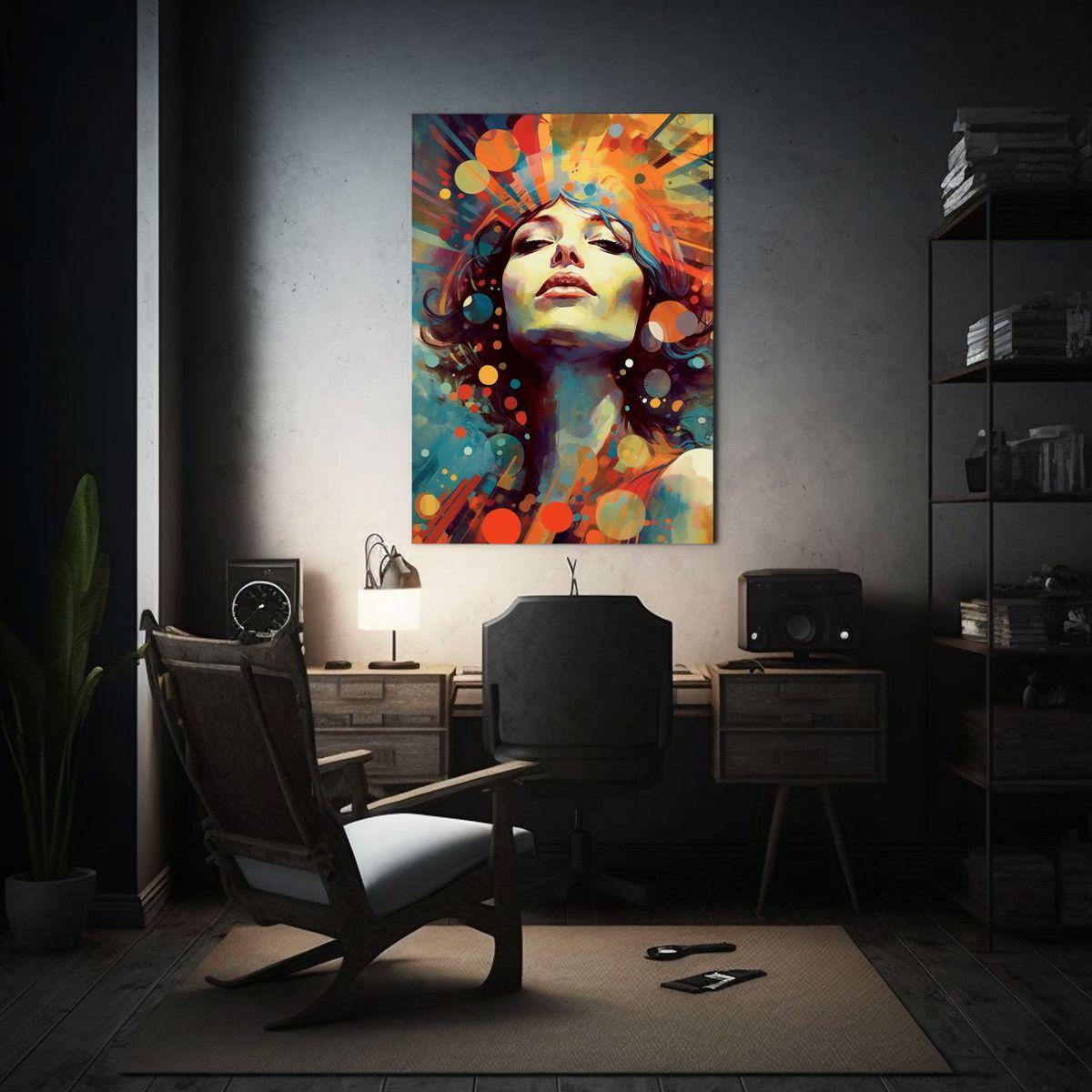 Pinturas Decorativas De Arte Gráfico Alucinante 40x50cm-2