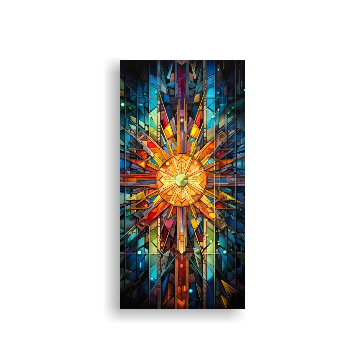 Pinturas De Arte De Pared Abstracto Con Visión 30x60cm-0