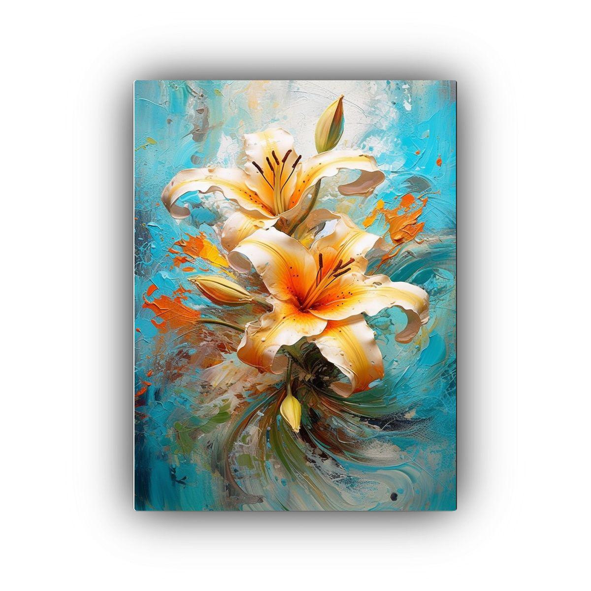 Pintura Decorativa Arte Tonos Belleza Natural 30x40cm-0