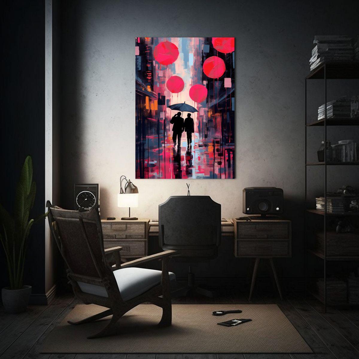 Pintura Cuadro Creativa Simétrico De Manolo 30x40cm-2