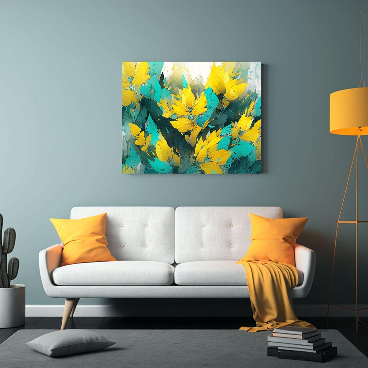 Pinturas Decorativas Estilo Neonoir Con Colores 30x20cm-2